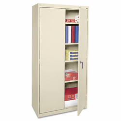 ALE80106 Economy Assembled Storage Cabinet, 36w x 18d x 72h, Putty By ALERA