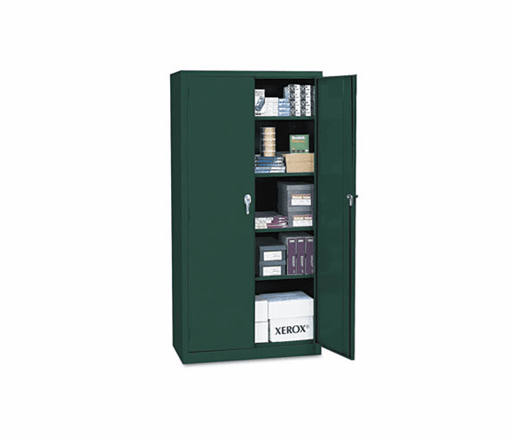 ALE8210608 Assembled Storage Cabinet, 36w x 18d x 72h, Green By ALERA