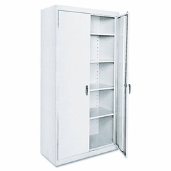 ALE821062M Assembled Welded Storage Cabinet, 36w x 18d x 72h, White By ALERA
