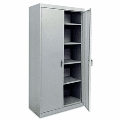 ALE82106MG Assembled Welded Storage Cabinet, 36w x 18d x 72h, Multi Granite By ALERA