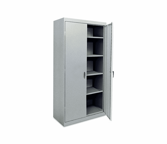 ALE82106MG Assembled Welded Storage Cabinet, 36w x 18d x 72h, Multi Granite By ALERA