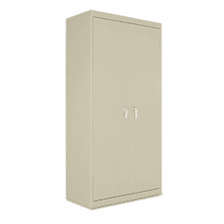 ALE82206 Assembled 72" High Wardrobe/Cabinet, 36w x 18d x 72h, Putty By ALERA