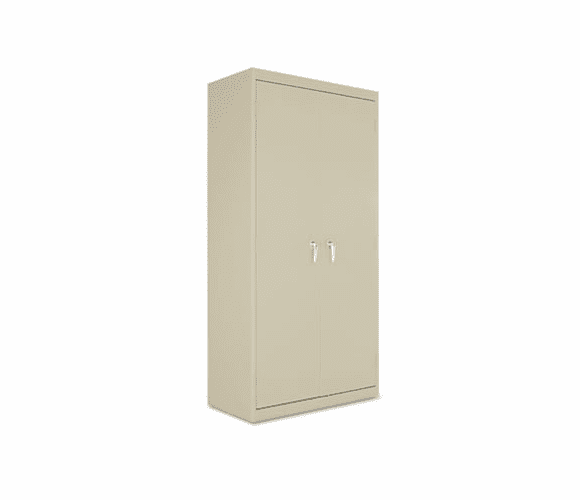 ALE82206 Assembled 72" High Wardrobe/Cabinet, 36w x 18d x 72h, Putty By ALERA