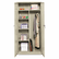 ALE82206 Assembled 72" High Wardrobe/Cabinet, 36w x 18d x 72h, Putty By ALERA