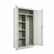 ALE82207 Assembled 72" High Wardrobe/Cabinet, 36w x 18d x 72h, Light Gray By ALERA