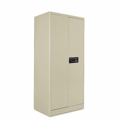 ALE82363 Quick-Assemble Electronic Lock Cabinet, 36w x 24d x 78h, Putty By ALERA