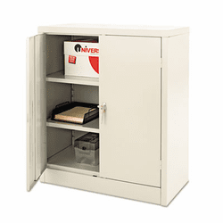 ALE83107 Quick-Assemble Cabinet, 36w x 18d x 42h, Light Gray By ALERA