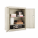 ALE84106 Assembled Welded Storage Cabinet, 36w x 18d x 42h, Putty By ALERA