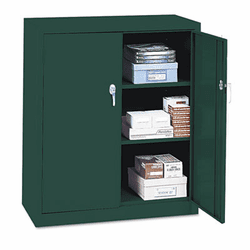ALE8410608 Assembled Storage Cabinet, 36w x 18d x 42h, Green By ALERA