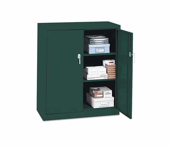 ALE8410608 Assembled Storage Cabinet, 36w x 18d x 42h, Green By ALERA