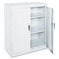ALE841062M Assembled Welded Storage Cabinet, 36w x 18d x 42h, White By ALERA