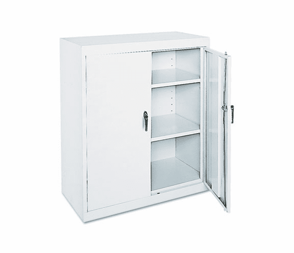ALE841062M Assembled Welded Storage Cabinet, 36w x 18d x 42h, White By ALERA