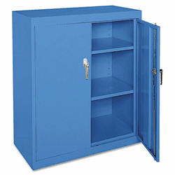 ALE84106BE Assembled Welded Storage Cabinet, 36w x 18d x 42h, Blue By ALERA