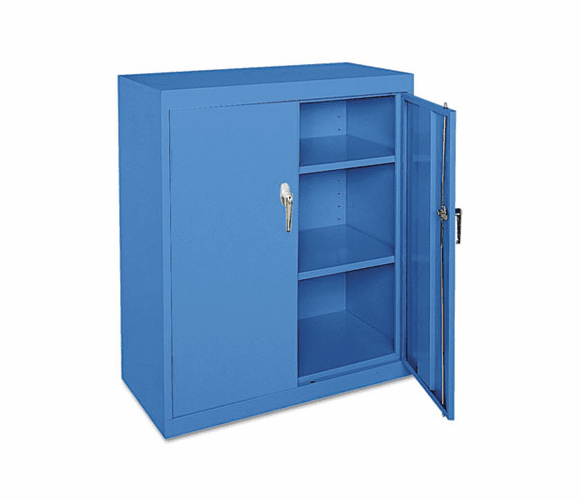 ALE84106BE Assembled Welded Storage Cabinet, 36w x 18d x 42h, Blue By ALERA