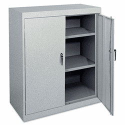 ALE84106MG Assembled Welded Storage Cabinet, 36w x 18d x 42h, Multi Granite By ALERA