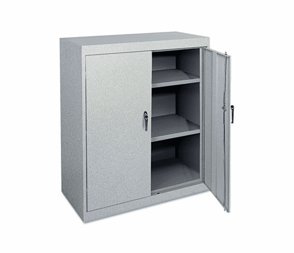 ALE84106MG Assembled Welded Storage Cabinet, 36w x 18d x 42h, Multi Granite By ALERA