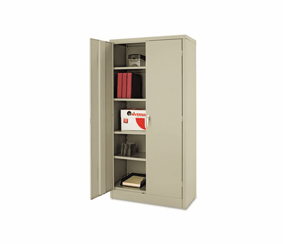 ALE85106 Quick-Assemble Cabinet, 36w x 18d x 72h, Putty By ALERA