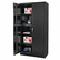 ALE85109 Quick-Assemble Cabinet, 36w x 18d x 72h, Black By ALERA