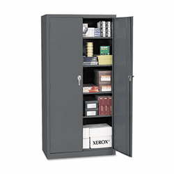 ALE8810602 Assembled Storage Cabinet, 36w x 18d x 78h, Charcoal By ALERA