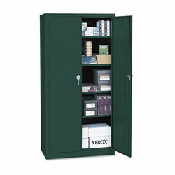 ALE8810608 Assembled Storage Cabinet, 36w x 18d x 78h, Green By ALERA