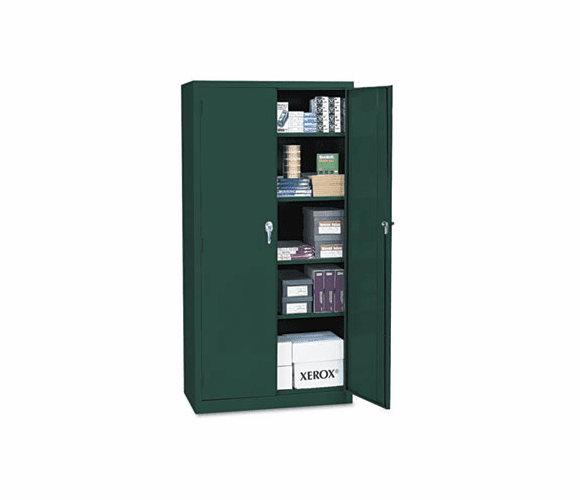 ALE8810608 Assembled Storage Cabinet, 36w x 18d x 78h, Green By ALERA