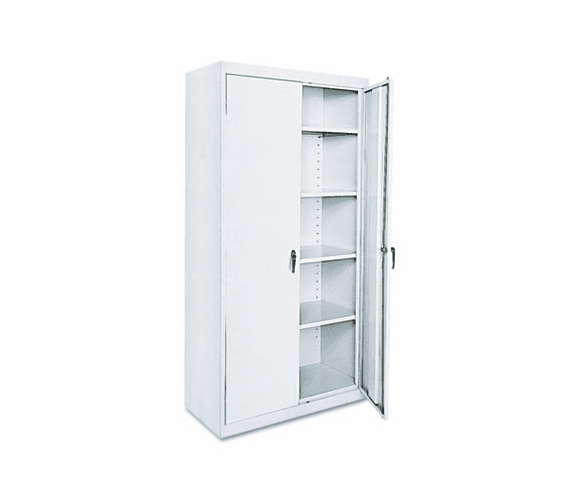 ALE881062M Assembled Welded Storage Cabinet, 36w x 18d x 78h, White By ALERA
