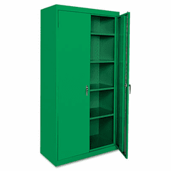 ALE88106A8 Assembled Welded Storage Cabinet, 36w x 18d x 78h, Primary Green By ALERA