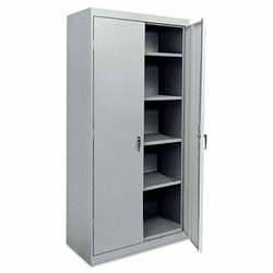 ALE88106MG Assembled Welded Storage Cabinet, 36w x 18d x 78h, Multi Granite By ALERA