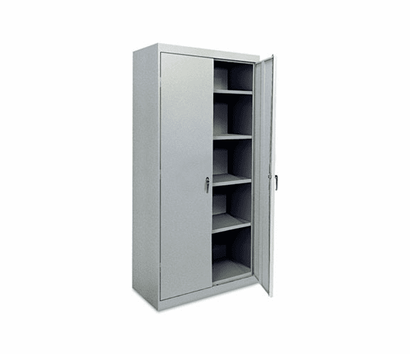 ALE88106MG Assembled Welded Storage Cabinet, 36w x 18d x 78h, Multi Granite By ALERA