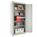 ALE88107 Assembled Welded Storage Cabinet, 36w x 18d x 78h, Light Gray By ALERA