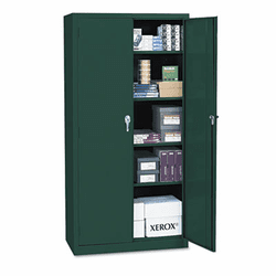ALE8812608 Assembled Storage Cabinet, 36w x 24d x 78h, Green By ALERA