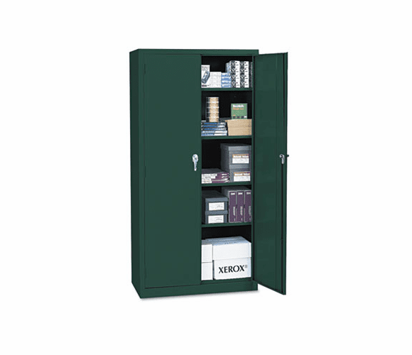 ALE8812608 Assembled Storage Cabinet, 36w x 24d x 78h, Green By ALERA
