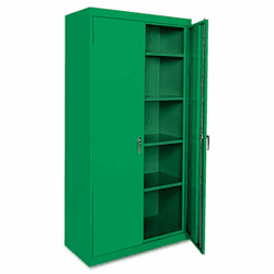 ALE88126A8 Assembled Welded Storage Cabinet, 36w x 24d x 78h, Primary Green By ALERA