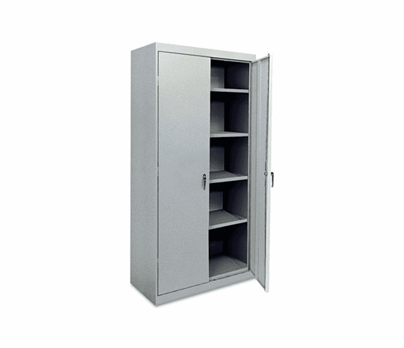 ALE88126MG Assembled Welded Storage Cabinet, 36w x 24d x 78h, Multi Granite By ALERA