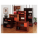 ALEBCS23036MO Square Corner Wood Veneer Bookcase, 2-Shelf, 35-3/8w x 11-3/4d x 30h, Medium Oak By ALERA