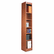 ALEBCS67212MO Narrow Profile Bookcase, Wood Veneer, 6-Shelf, 12w x 12d x 72h, Medium Oak By ALERA