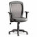 ALEEA42ME10B Easton Series Mesh/Leather Mid-Back Synchro-Tilt Chair, Black Leather By ALERA