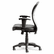 ALEEA42ME10B Easton Series Mesh/Leather Mid-Back Synchro-Tilt Chair, Black Leather By ALERA