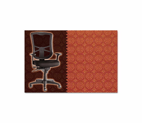 ALEEL41CHCIRDEC Elusion Series Mesh High-Back Multifunction Chair, Cirque Deco Coral By ALERA