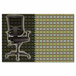 ALEEL41CHFAZPOO Elusion Series Mesh High-Back Multifunction Chair, Faze Pool By ALERA