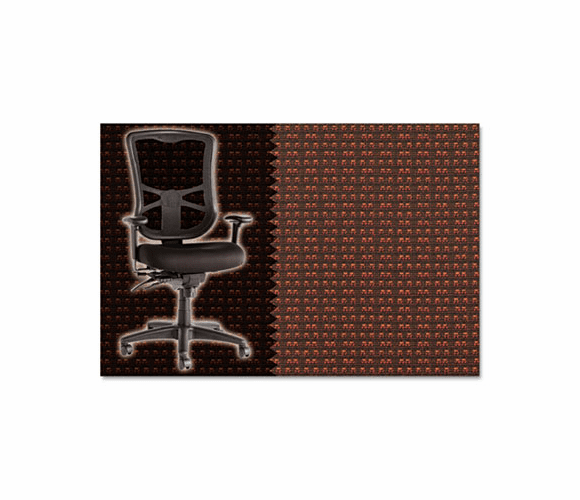 ALEEL41CHJOLJAV Elusion Series Mesh High-Back Multifunction Chair, Jolt Java By ALERA