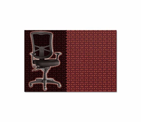 ALEEL41CHJOLWIN Elusion Series Mesh High-Back Multifunction Chair, Jolt Wine By ALERA