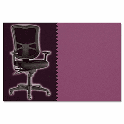 ALEEL41CHPERAUB Elusion Series Mesh High-Back Multifunction Chair, Persuasion Vinyl Aubergine By ALERA