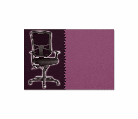 ALEEL41CHPERAUB Elusion Series Mesh High-Back Multifunction Chair, Persuasion Vinyl Aubergine By ALERA