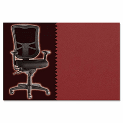 ALEEL41CHPERBEE Elusion Series Mesh High-Back Multifunction Chair, Persuasion Vinyl Beet By ALERA