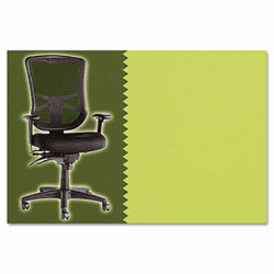 ALEEL41CHPERCIT Elusion Series Mesh High-Back Multifunction Chair, Persuasion Vinyl Citronella By ALERA