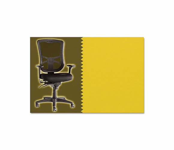 ALEEL41CHPERMAI Elusion Series Mesh High-Back Multifunction Chair, Persuasion Vinyl Maize By ALERA