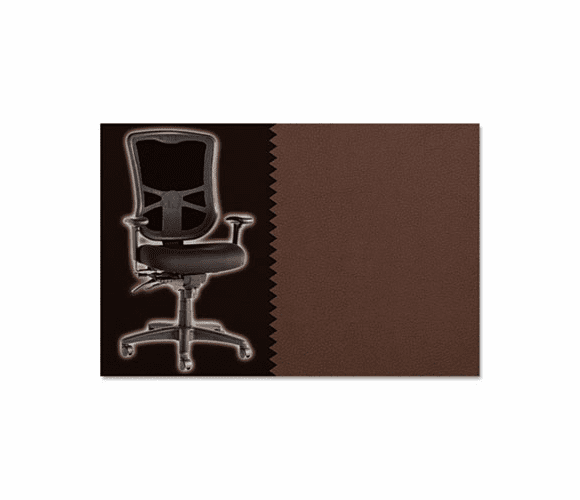 ALEEL41CHPERPUM Elusion Series Mesh High-Back Multifunction Chair, Persuasion Vinyl Pumpernickel By ALERA