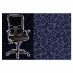 ALEEL41CHPRABLU Elusion Series Mesh High-Back Multifunction Chair, Prisma Blue Moon By ALERA