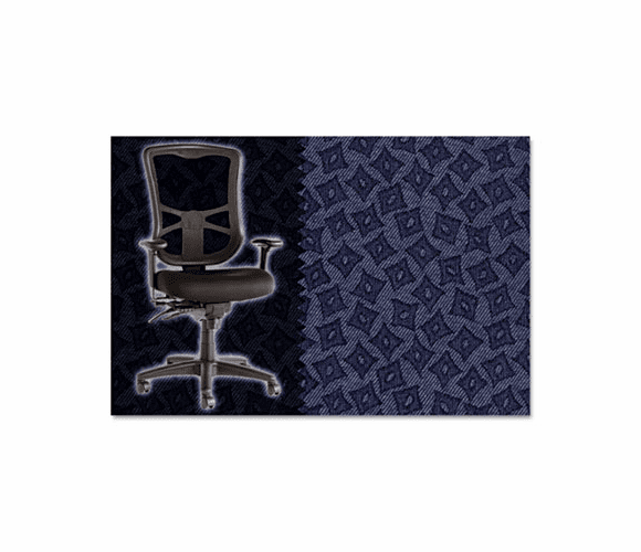 ALEEL41CHPRABLU Elusion Series Mesh High-Back Multifunction Chair, Prisma Blue Moon By ALERA